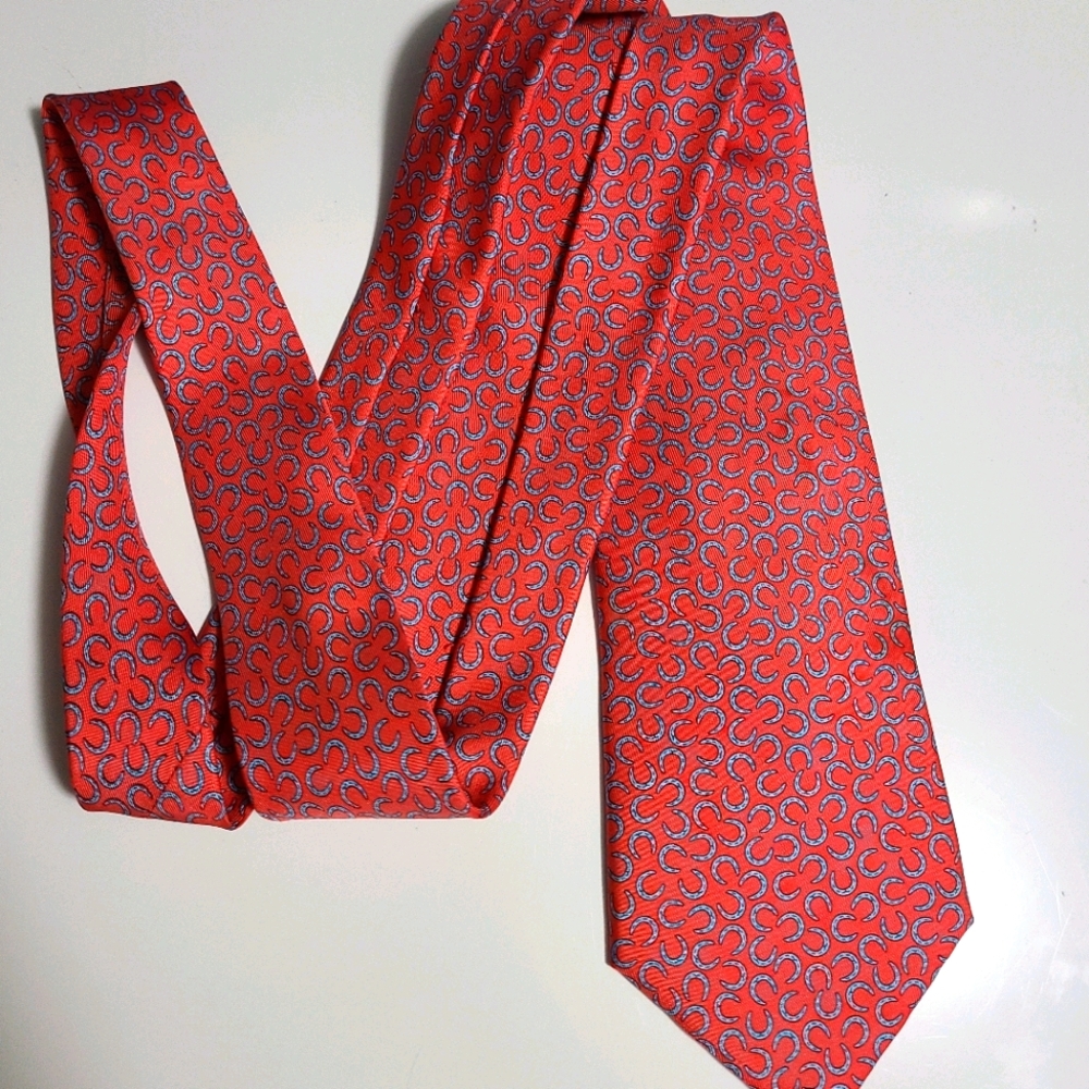 HERMES neck tie